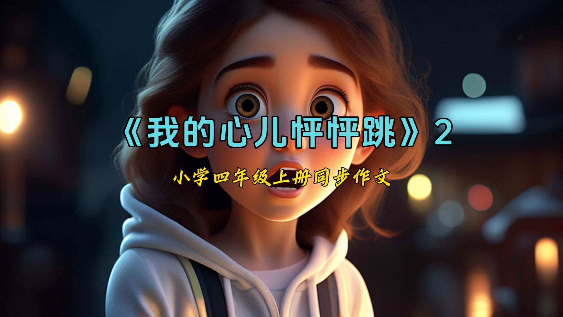 我的心儿怦怦跳作文400字四年级,小学四年级作文《我的心儿怦怦跳》